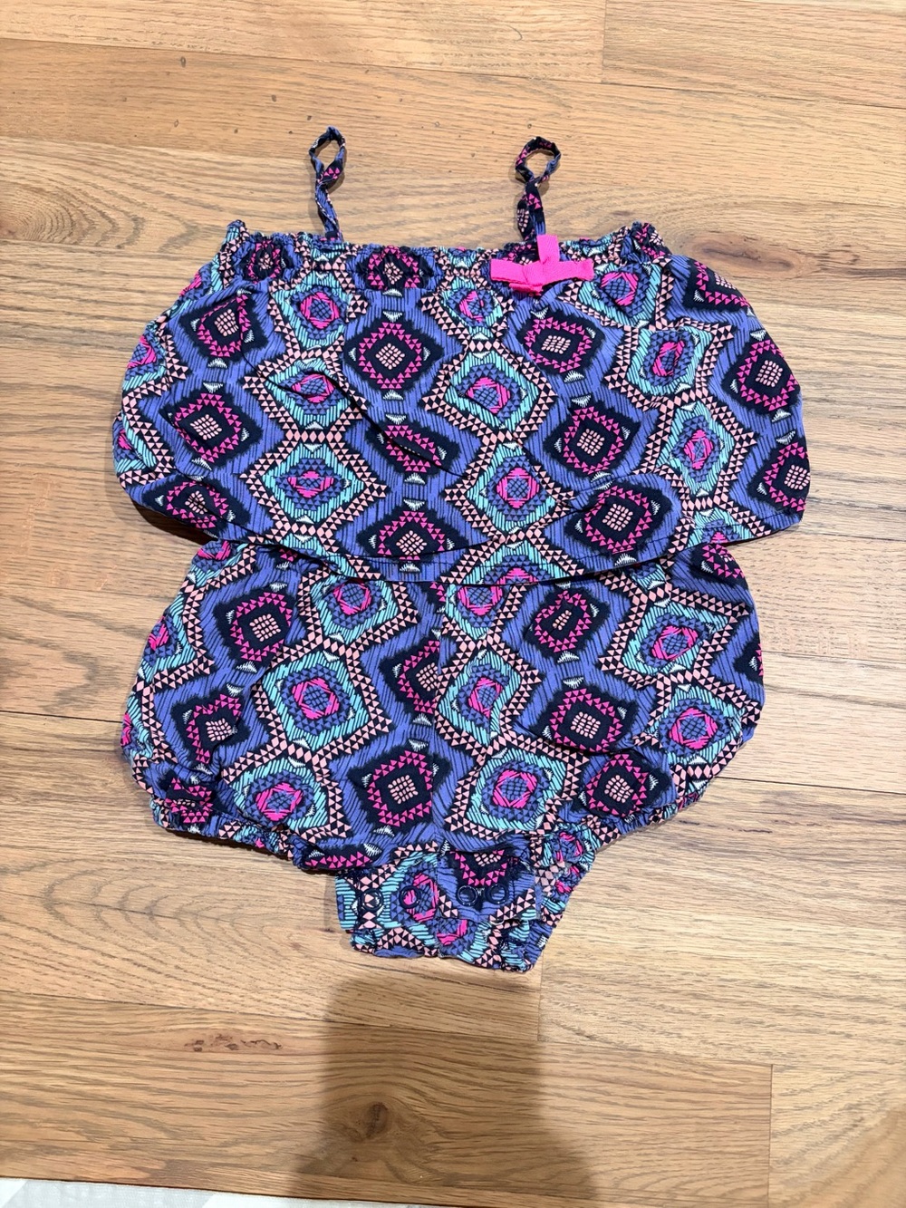 Carter’s baby girl printed romper